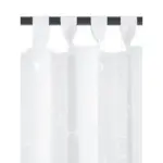 JYSK JYSK Perdea DOLMA 145x245 broderie alb-murdar