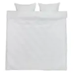 JYSK JYSK Lenjerie pat INGEBORG Satin 200x220 albă