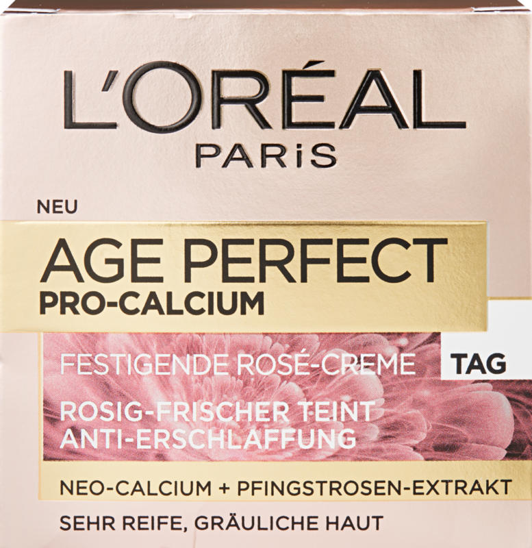 Crème de jour rose Pro-Calcium Age Perfect L’Oréal, 50 ml