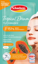 Schaebens Tuchmaske Tropical Dream