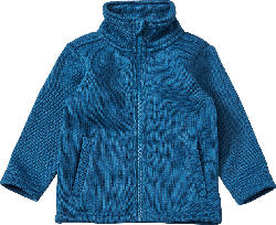 PUSBLU Jacke aus Strickfleece, blau, Gr. 128