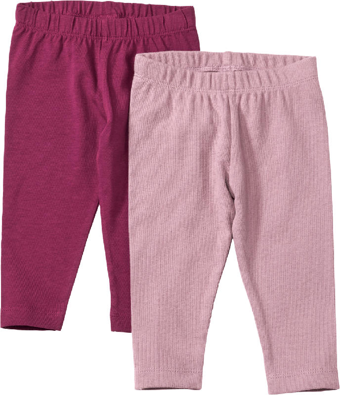 ALANA Leggings, rosa + lila, Gr. 116