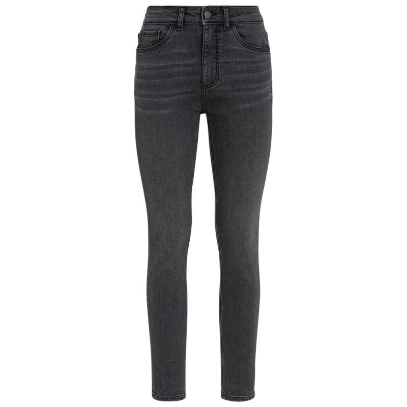 Damen Skinny Jeans mit Used-Waschung (Nur online)