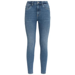 Damen Skinny Jeans mit Used-Waschung (Nur online)