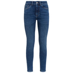 Damen Skinny Jeans mit Used-Waschung (Nur online)