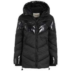 Damen Steppjacke mit glänzenden Akzenten