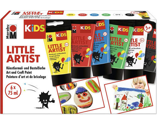 Marabu KiDS Little Artist Sortierung 6x75 ml