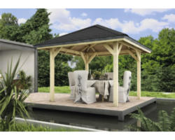 Pavillon Karibu Classic Achtrup 1 265 x 265 cm kesseldruckimprägniert