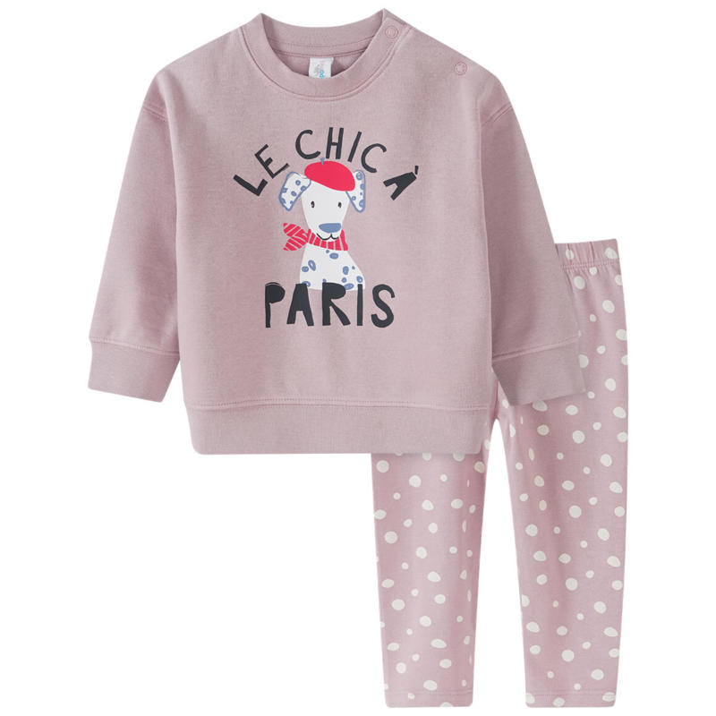 Baby Sweatshirt und Leggings im Set (Nur online)