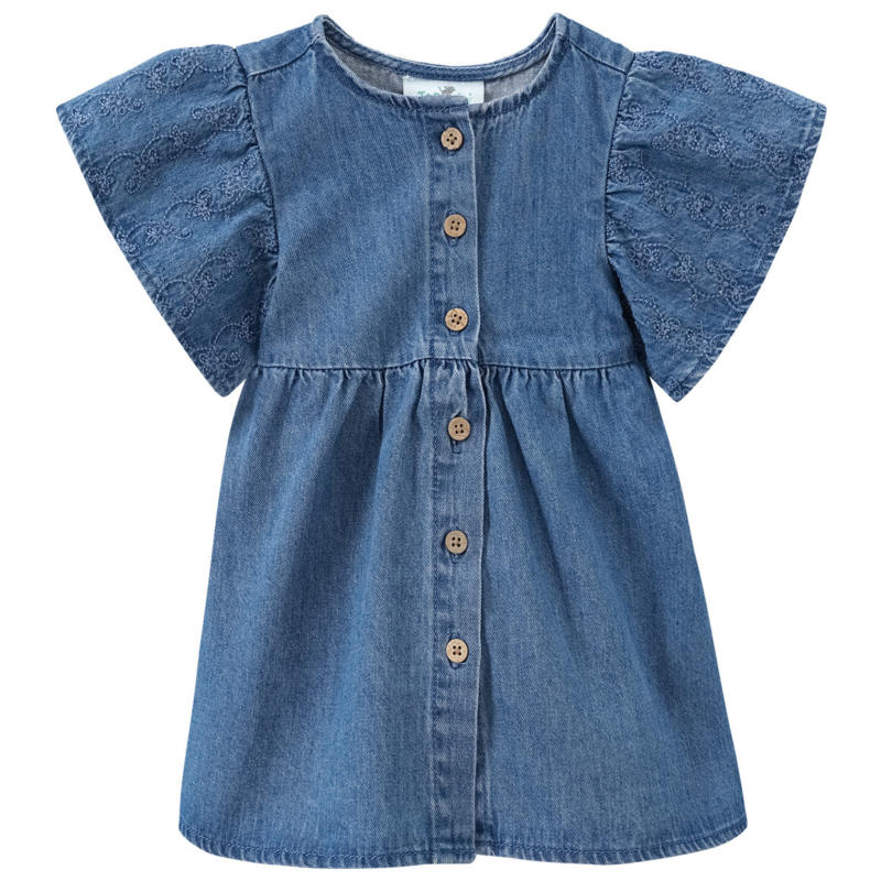 Baby Jeanskleid mit Knopfleiste