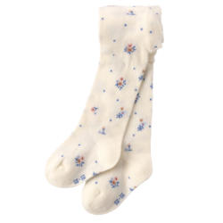 Baby Strumpfhose mit Blumen-Motiv