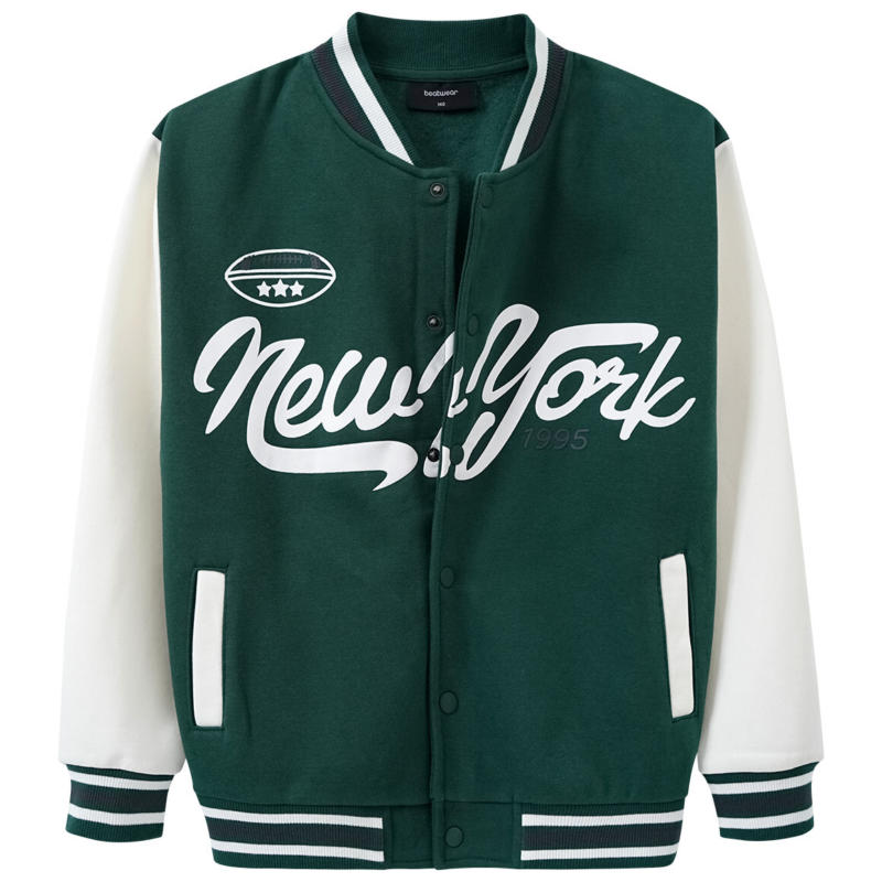 Jungen College-Jacke mit Print (Nur online)