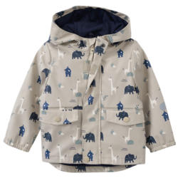 Jungen Regenjacke mit Tier-Print