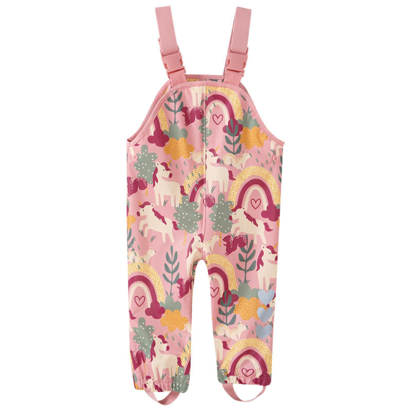 Baby Regenhose mit Einhorn-Print