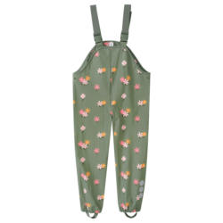 Mädchen Regenhose mit Blumen-Print