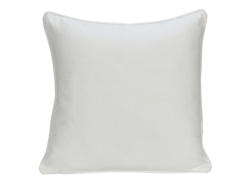 Coussin TIMELESS 45x45cm blanc