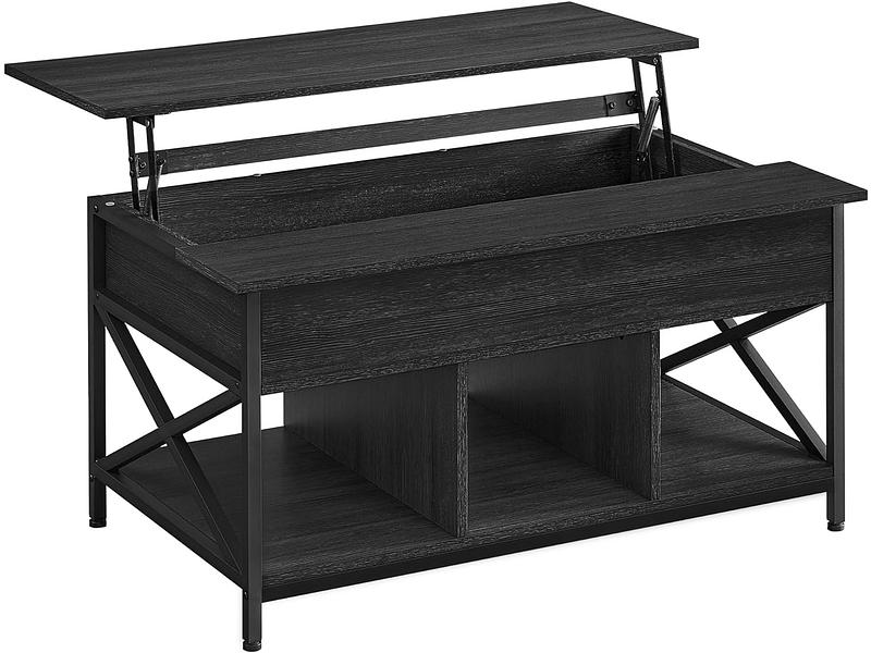 Table basse FABRIK SONGMICS 60x100x62cm noir