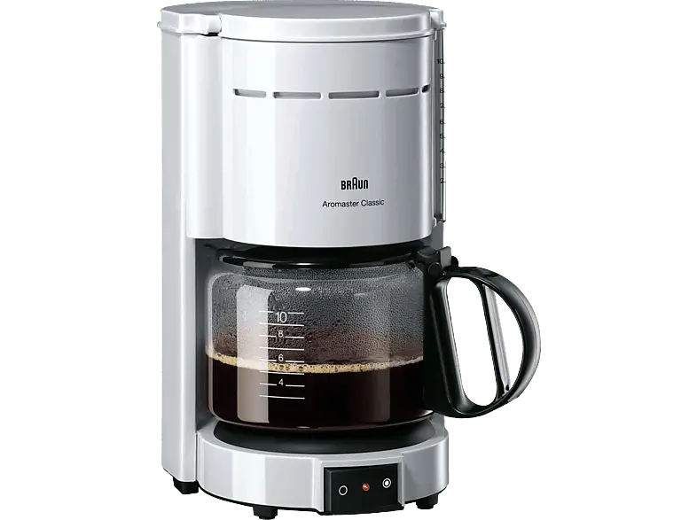Braun KF 47/1 WH Aromaster Classic Kaffeemaschine Weiß