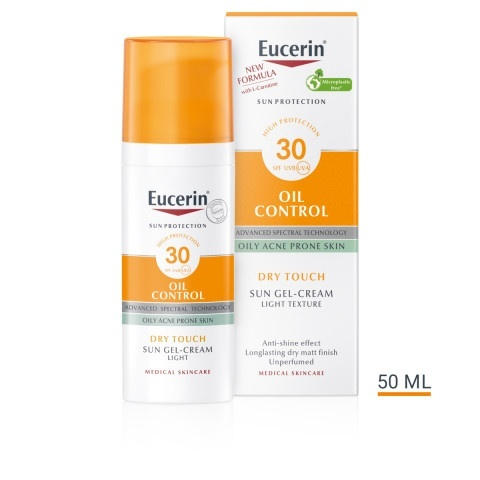 ЮСЕРИН | EUCERIN СЪН SPF30 КРЕМ ГЕЛ ЗА МАЗНА КОЖА 50МЛ 119538