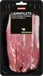 Filetti d'agnello Denner , Gran Bretagna/Nuova Zelanda, ca. 380 g, per 100 g