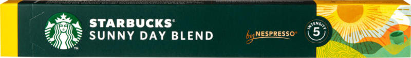 Capsules de café Sunny Day Blend Starbucks® by Nespresso®, 10 capsules