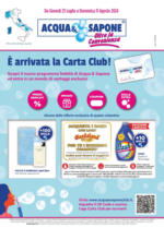 Acqua & Sapone E arriva la carta club! - al 11.08.2024