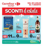 Carrefour Market Sconti d'estate - al 07.08.2024