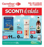 Carrefour Market Sconti d'estate - al 07.08.2024