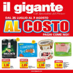 Il Gigante Al costo - al 07.08.2024