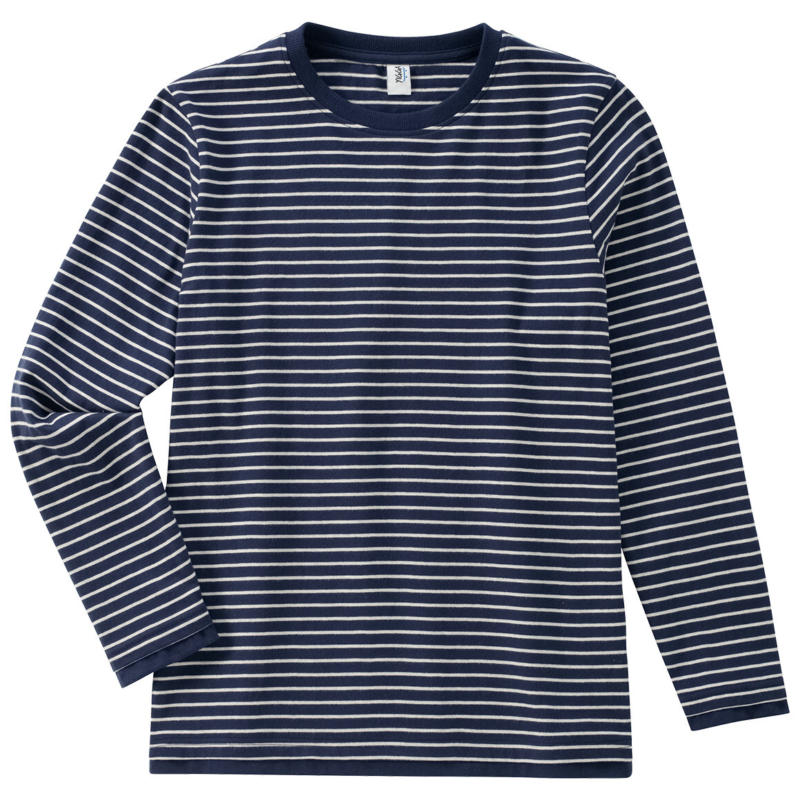 Jungen Langarmshirt mit Streifen