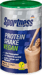 Sportness Proteinpulver, Protein Shake Vegan Cookies & Cream Geschmack