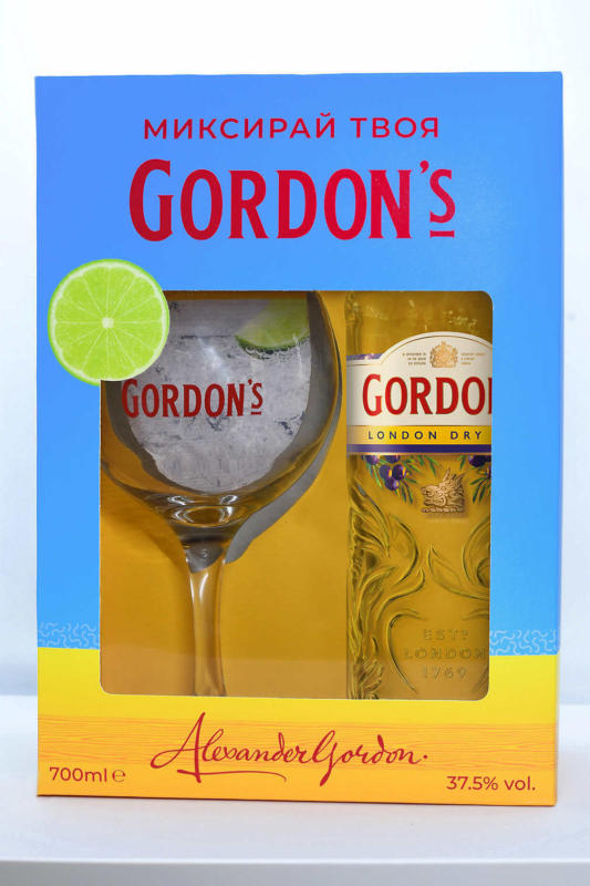 Gordon`s London Джин + чаша