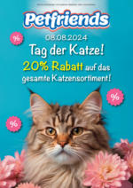 Petfriends.ch Petfriends Tag der Katze - bis 08.08.2024