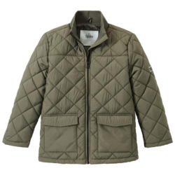 Jungen Steppjacke mit Rippkragen