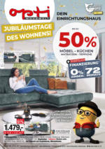 Opti-MegaStore (Opti-Wohnwelt) Jubiläumstage des Wohnens - bis 24.08.2024