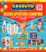 Cossuto Nuova apertura ciampino - al 11.08.2024