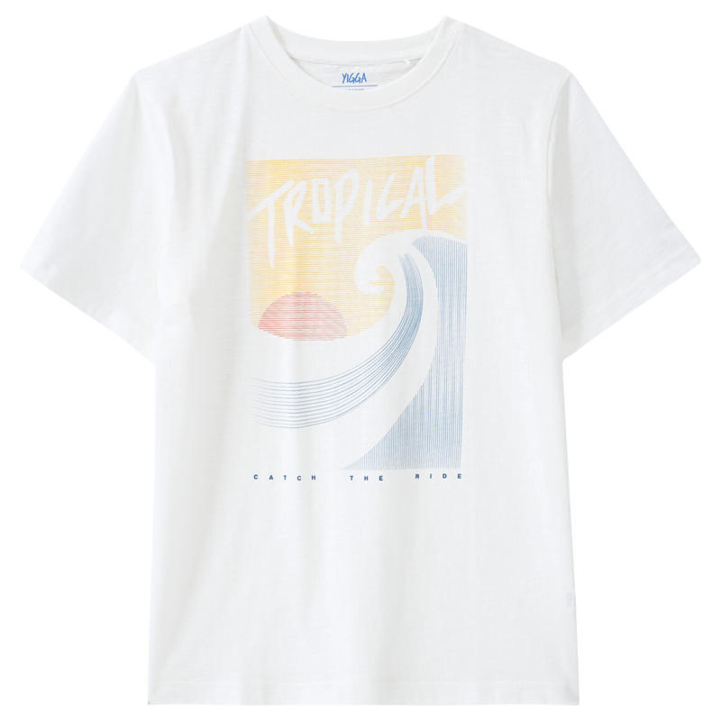 Jungen T-Shirt mit Front-Print