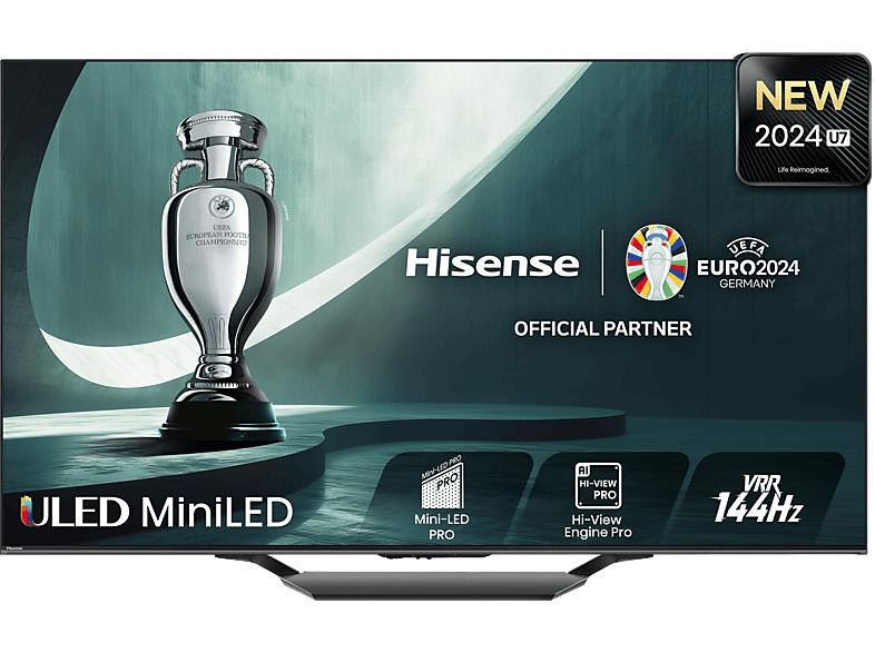 Hisense 65U7NQ (2024) 65 Zoll mini LED ULED 4K Smart TV; LED TV