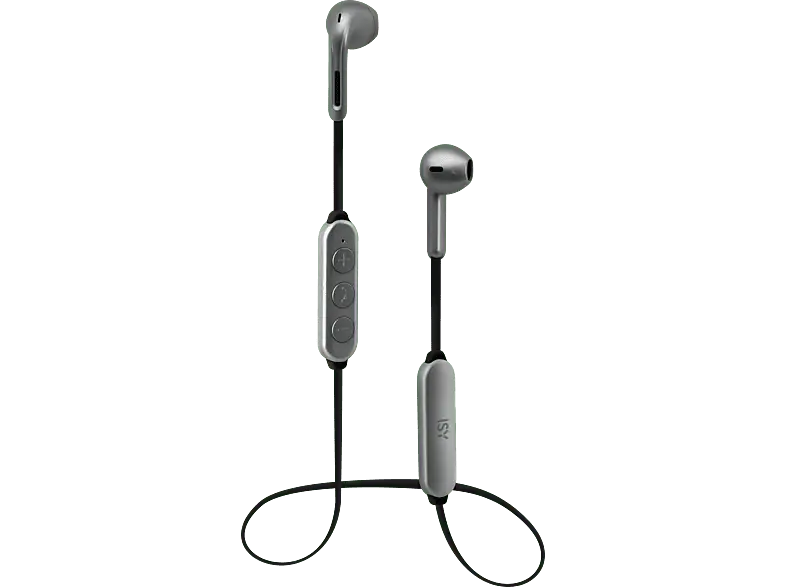ISY IBH-3700-1-GY Bluetooth Kopfhörer, In-Ear
