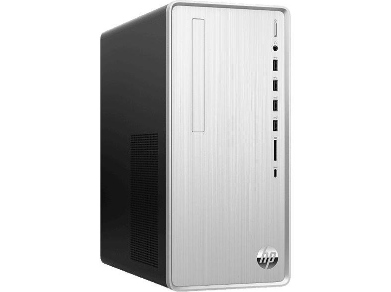 HP Pavilion TP01-5900ng Desktop PC, Intel® Core™ i7-14700, 16 GB RAM, 1 TB SSD, Win11 Home, Kein ODD, Natursilber