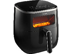 Philips HD9257/88 3000 Series Airfryer XL, mit Sichtfenster (5,6 kg, 1700 Watt, Schwarz)