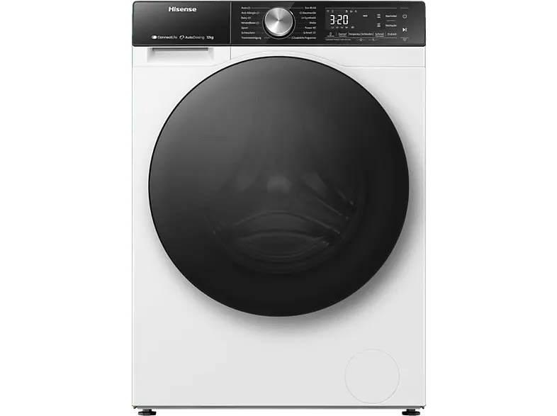 Hisense WF5S1245BW Waschmaschine (12 kg, 1400 U/Min., A)