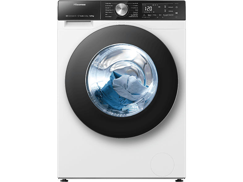 Hisense WD5S1245BW Wäschetrockner (12 kg / 8 kg, 1400 U/Min.)