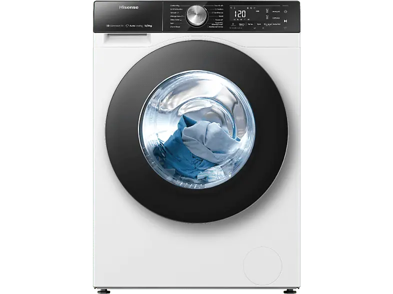 Hisense WD5S1245BW Wäschetrockner (12 kg / 8 kg, 1400 U/Min.)