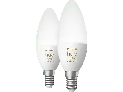 Philips Hue White Amb. Doppelpack E14 Kerze 2x470; LED Lampe