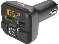 Hama 14163 FM-Transmitter mit AUX-IN + USB-IN