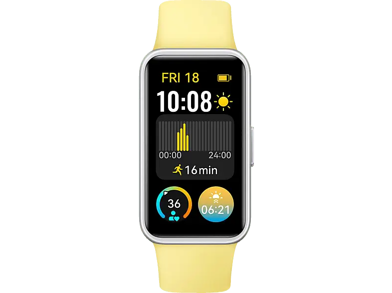 Huawei Band 9, Lemon Yellow; Fitnesstracker