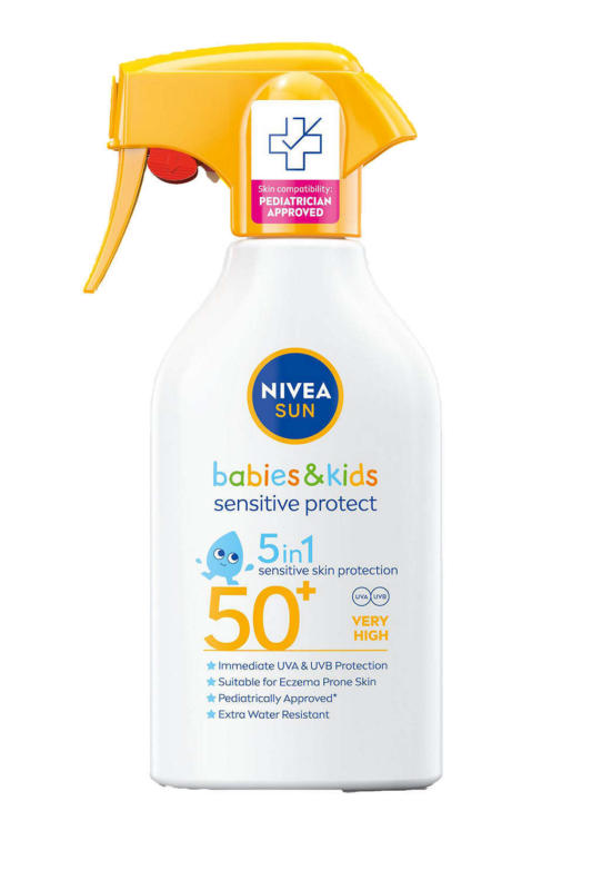 Nivea Sun Детски слънцезащитен спрей SPF50+