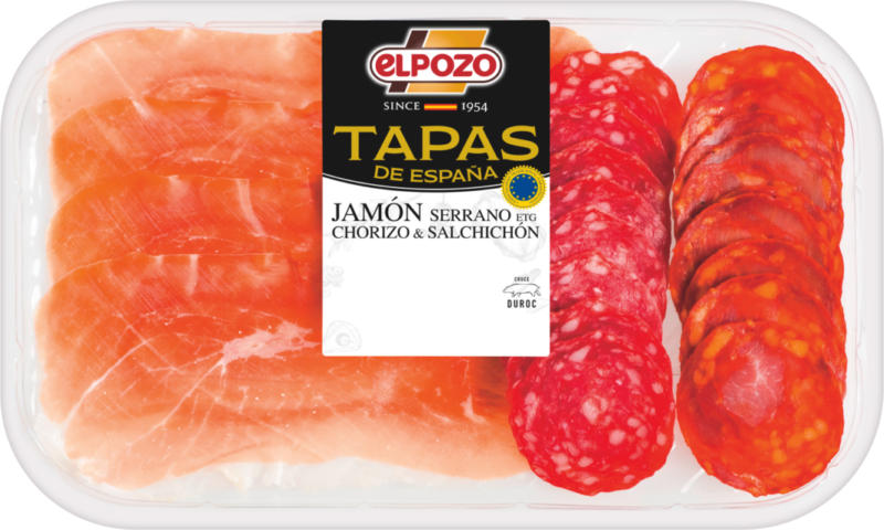 El Pozo Tapas-Mix , geschnitten, Spanien, 120 g