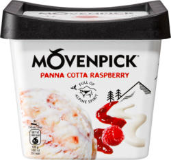 Gelato Panna Cotta Raspberry Mövenpick, 900 ml